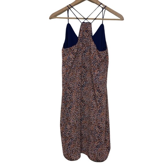 NAKED ZEBRA | Multicolor Leopard Print Spaghetti Strap Mini Dress | Size S - Picture 5 of 11